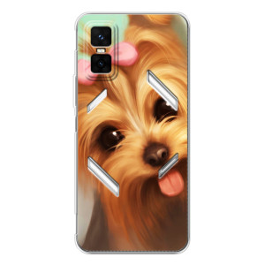 Чохол (ТПУ) Милі песики для Infinix GT 30 Pro (Йоркширський тер'єр)