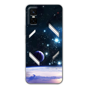 Чехол (ТПУ) с планетами на Infinix GT 30 Pro – Космический вид