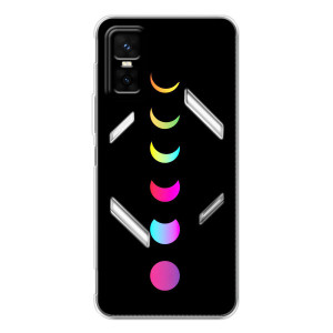 Чехол (ТПУ) с планетами на Infinix GT 30 Pro – Полнолуние