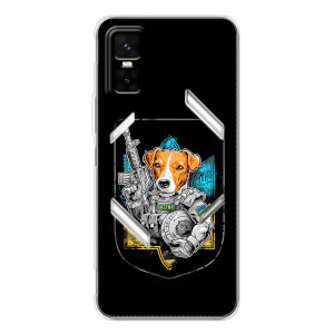 Чохол з принтом для Infinix GT 30 Pro – Патрон Воїн