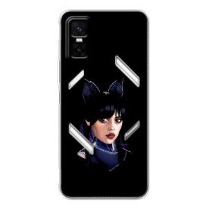 Чехлы Венсдей на Infinix GT 30 Pro Уэнсдей (AlphaPrint)