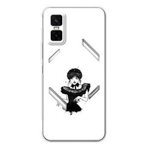 Чехлы Венсдей на Infinix GT 30 Pro Уэнсдей (AlphaPrint)
