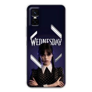 Чехлы Венсдей на Infinix GT 30 Pro Уэнсдей (AlphaPrint)