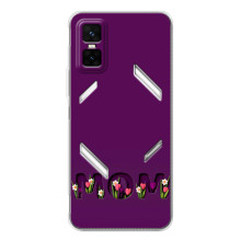 Чехлы на день мамы для ГТ 30 Про – Мама с цветами