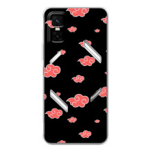 Чехол с символикой Аниме для Infinix GT 30 Pro (Анимешные тучки)