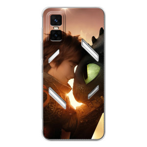 Чехол дракон Беззубик для Infinix GT 30 Pro – Беззубик и Иккинг