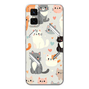 Чехол с рисунком кот на Infinix GT 30 Pro