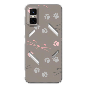 Чехол с рисунком кот на Infinix GT 30 Pro