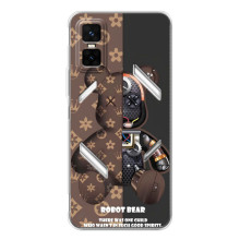 Чехол с брендом Луи Витон на  – Мишка робот