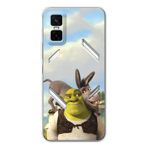 Чохол з мультфільмом Шрек на Infinix GT 30 Pro