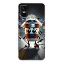 Чохол з мемом Тралалело тралала на Infinix GT 30 Pro – Капучіно асасіно