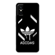 Чехол с картинкой Адидас на  (Адидас на черном)