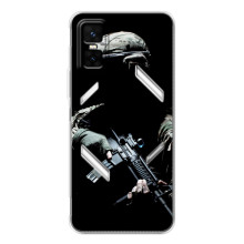 Чехол с украинским воином на Infinix GT 30 Pro (Украинский снайпер)