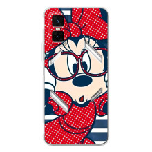 Эксклюзивный чехол для Infinix GT 30 Pro (AlphaPrint - Мультяшные) (Маус в очках)