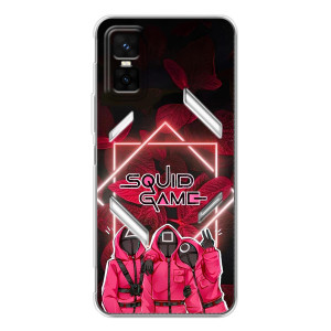 Чехол Гра в кальмара для Infinix GT 30 Pro