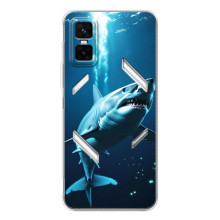 Чохол з картинкою 'Хижаки' для Infinix GT 30 Pro (Акула)
