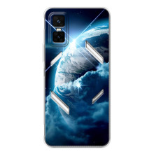 Космічні Чохли для ДжіТі 30 Про (VPrint) – Земля з космоса