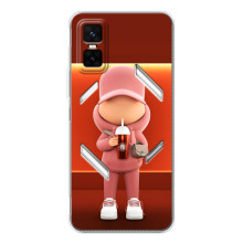 Крутые Чехлы Луи Виттон для Infinix GT 30 Pro (AlphaPrint) (С Кофе)