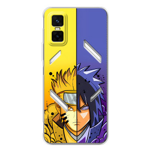 Купить Чехлы на телефон с принтом Anime для Infinix GT 30 Pro – Naruto Vs Sasuke