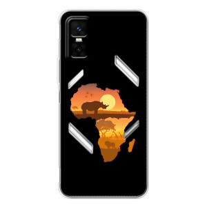 Летний Чехол на Infinix GT 30 Pro – Карта