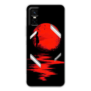 Летний Чехол на Infinix GT 30 Pro – Красный Закат