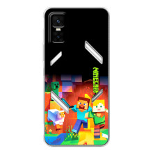 Чохли для Infinix GT 30 Pro (Персонажі МайнКрафт) – Герой Майнкрафт