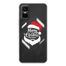 Рождественские Чехлы для Infinix GT 30 Pro (VPrint) (Санта Крисмас)