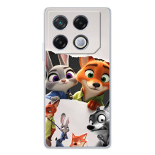 Силіконовий чохол з принтом Зоотрополіс для Infinix GT 30 Pro