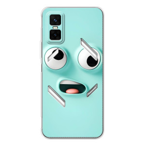 Силиконовые Чехлы (смешные стикеры) для Infinix GT 30 Pro – мордочка