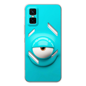 Силиконовые Чехлы (смешные стикеры) для Infinix GT 30 Pro – Одноглазик