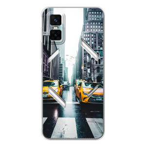 Силиконовый бампер (Работники) на Infinix GT 30 Pro – Такси