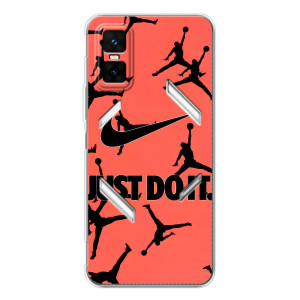 Силіконовый Чохол Nike Air Jordan на ГТ 30 Про – Just Do It