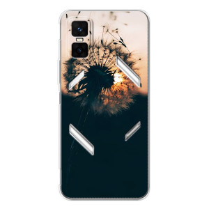 Силиконовый Чехол с одуванчиками на Infinix GT 30 Pro – Красивый одуванчик