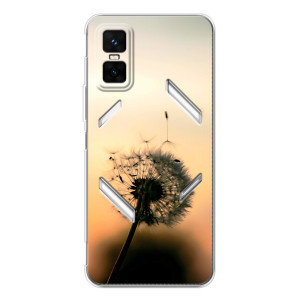 Силиконовый Чехол с одуванчиками на Infinix GT 30 Pro – Роздумаханый одуванчик