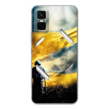 Украинские, патриотические Чехлы для ДжиТи 30 Про (Война)