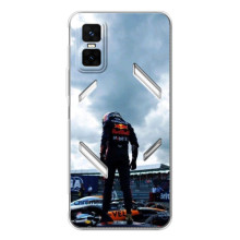 Чехол с прнтом Формула 1 на Infinix GT 30 Pro – Гонщик 44