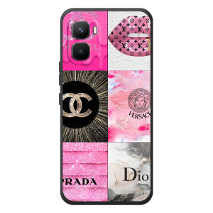 Чехол (Dior, Prada, YSL, Chanel) для Infinix GT 50 Pro (Модница)
