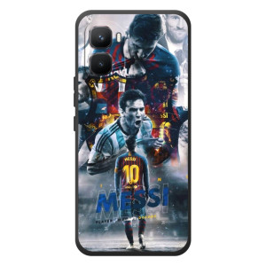 Чехол Месси футболист для Infinix GT 50 Pro – Коллаж Месси