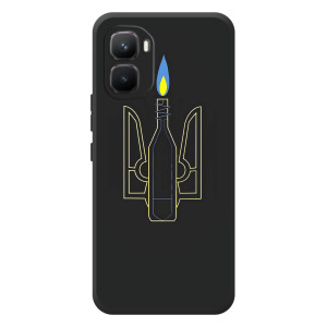 Чехол с картинкой (Патриотический ГЕРБ) на Infinix GT 50 Pro (Герб - Молотова)