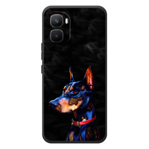 Бампер для Infinix GT 50 Pro с картинкой "Песики" (Собака Мопс)