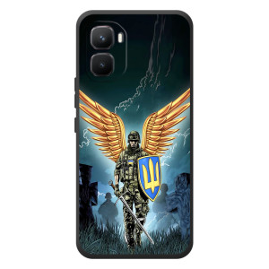 Чехол с украинским воином на Infinix GT 50 Pro