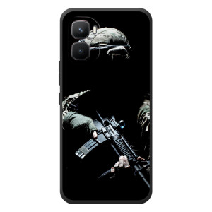 Чехол с украинским воином на Infinix GT 50 Pro (Украинский снайпер)