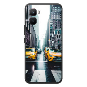 Силиконовый бампер (Работники) на Infinix GT 50 Pro (Такси)