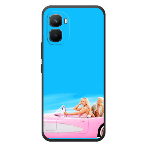 Силиконовый Чехол Барби Фильм на Infinix GT 50 Pro (Барби и Кен)