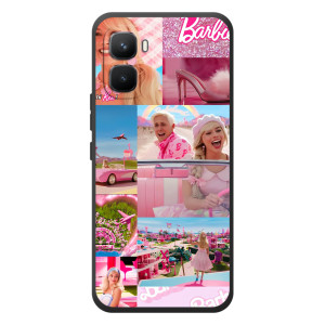Силиконовый Чехол Барби Фильм на Infinix GT 50 Pro (Барби стиль)