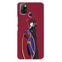 Чехлы Персонажи Аниме Наруто для Infinix Hot 10 Lite (AlphaPrint) – Лелуш Ламперуж
