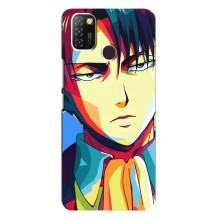 Чехлы Персонажи Аниме Наруто для Infinix Hot 10 Lite (AlphaPrint) – Леви Аккерман
