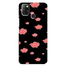 Чехлы Персонажи Аниме Наруто для Infinix Hot 10 Lite (AlphaPrint) – Тучки Аниме