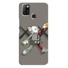 Чохли для Infinix Hot 10 Lite - Bearbrick Louis Vuitton (PREMIUMPrint) – Беарбрік Джордан