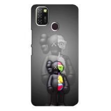 Чехлы для Infinix Hot 10 Lite - Bearbrick Louis Vuitton (PREMIUMPrint) (Тело Bearbrick)